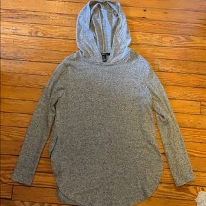 Cozy gray hoodie